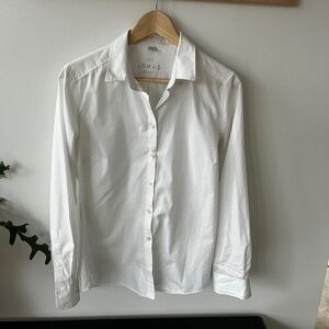 Classic white button down